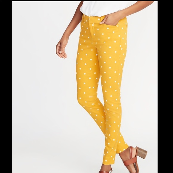 Old Navy Pants - Mid-Rise Printed Pixie Full-Length Pants for Women